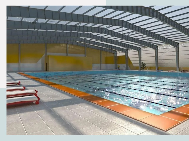 Строительство крытых бассейнов в Альметьевске