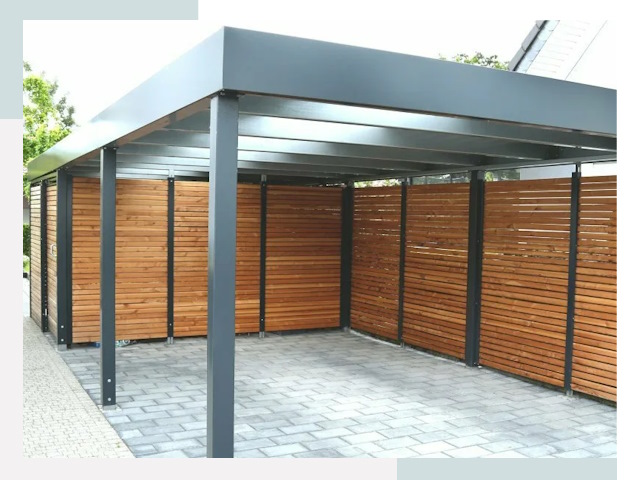 Навесы для парковки в Альметьевске