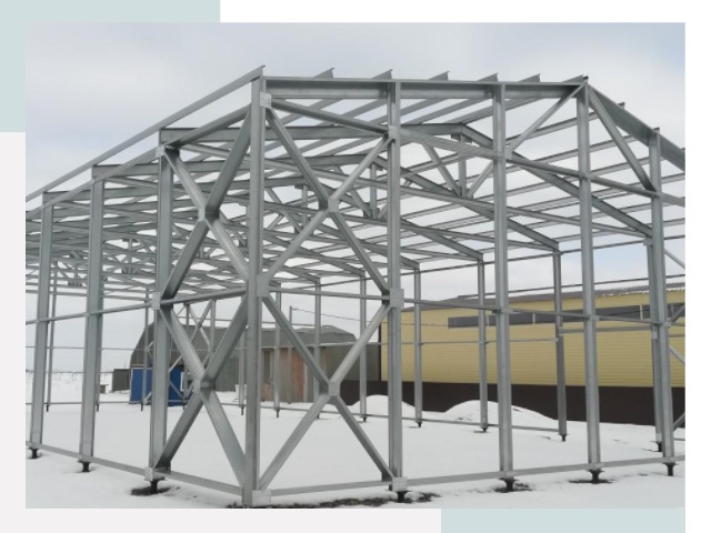 Каркасные ангары в Альметьевске