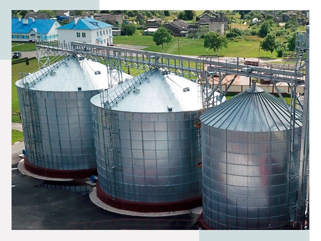 Металлические силосы в Альметьевске