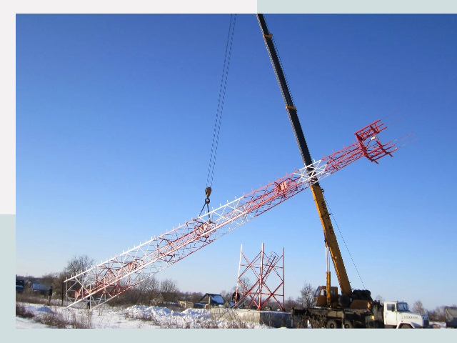 Строительство башен связи в Альметьевске от 623 руб.