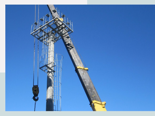 Монтаж осветительных мачт в Альметьевск от 623 руб.