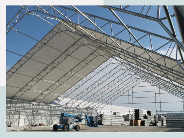 Каркасно-тентовые сооружения от СтальСтрой-Льм по цене 623 руб.