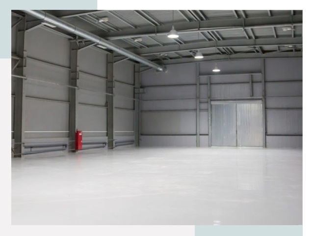 Полы для ангаров в Альметьевске