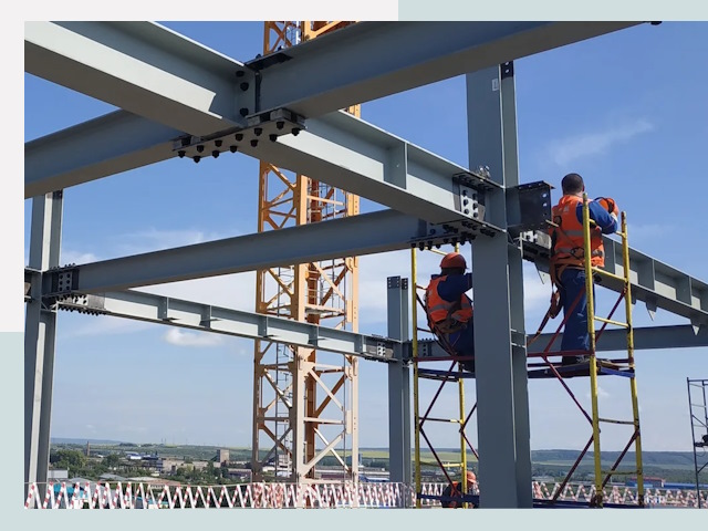 Монтаж металлоконструкций в Альметьевске