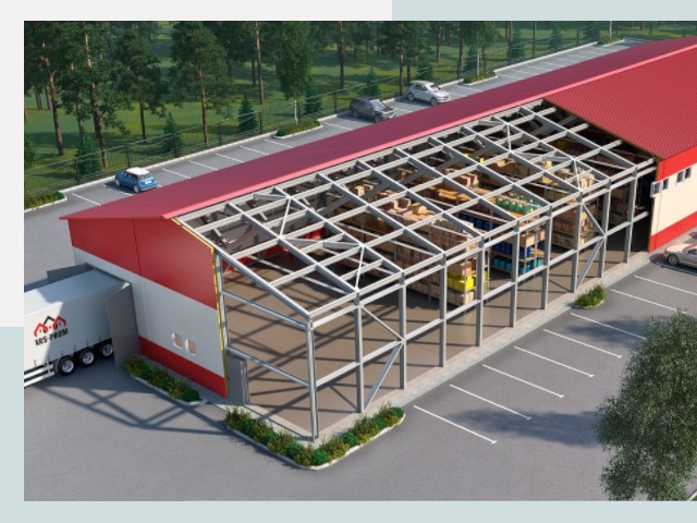 Проектирование ангаров в Альметьевске от 623 руб.